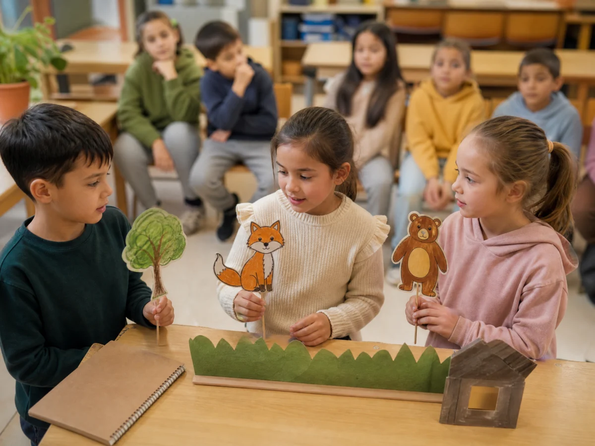 Material o actividad para el art&iacute;culo Dramatizaci&oacute;n en el aula: 12 actividades para mejorar la expresi&oacute;n oral en un aula de primaria