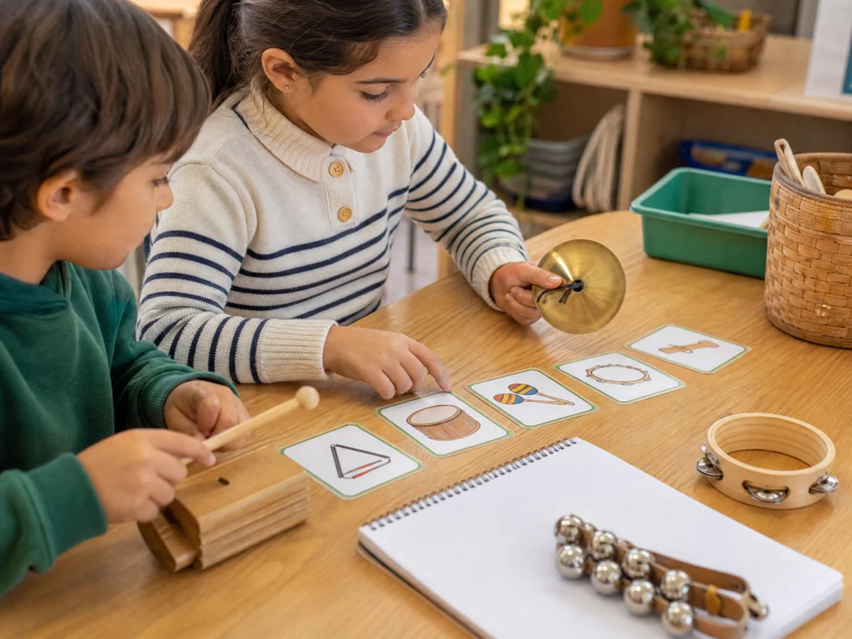 Actividades de juegos auditivos para primaria para ni&ntilde;os de tercer grado en el aula escolar