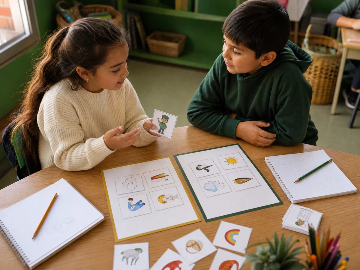 Hechos y opiniones primaria: estudiantes clasifican afirmaciones de un texto
