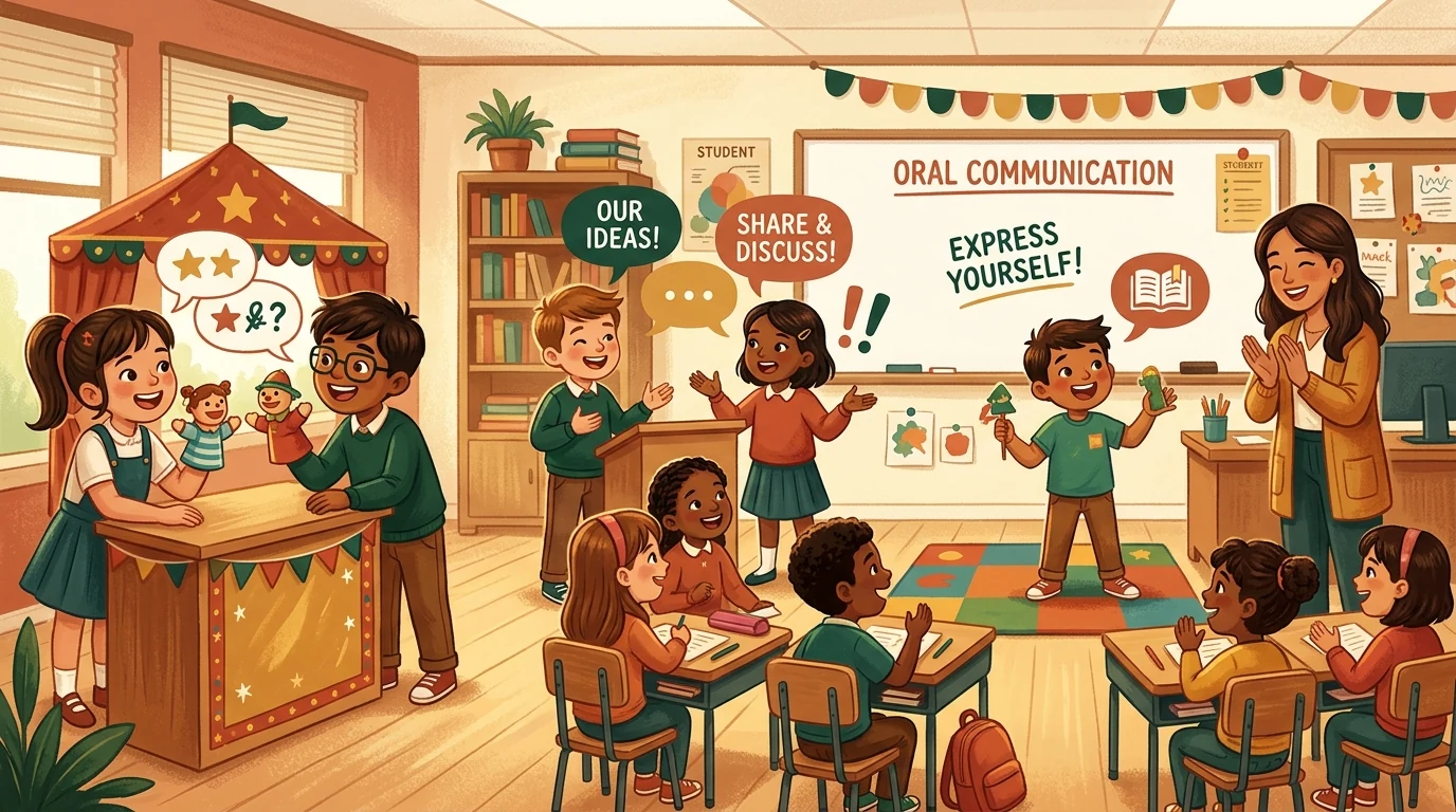 Expresión Oral y Comunicación para Tercer Grado de Primaria
